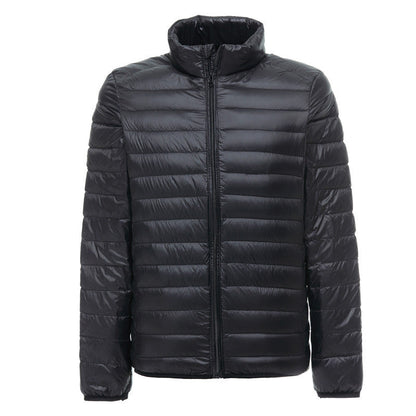 Doudoune légère pour homme Col montant Grande taille