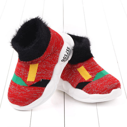 Zapatillas de niña de punto voladoras