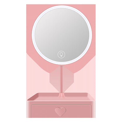 Miroir de maquillage LED pour coiffeuse