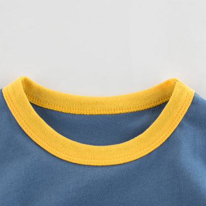Korean Children's Short Sleeved Boy's T-shirt Baby