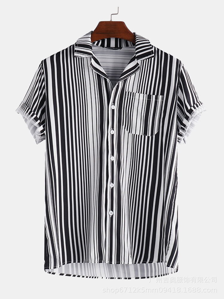 Men Summer Holiday Hawaiian Apparel