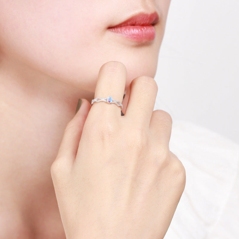 Princess and knight couple rings
