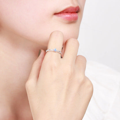 Princess and knight couple rings