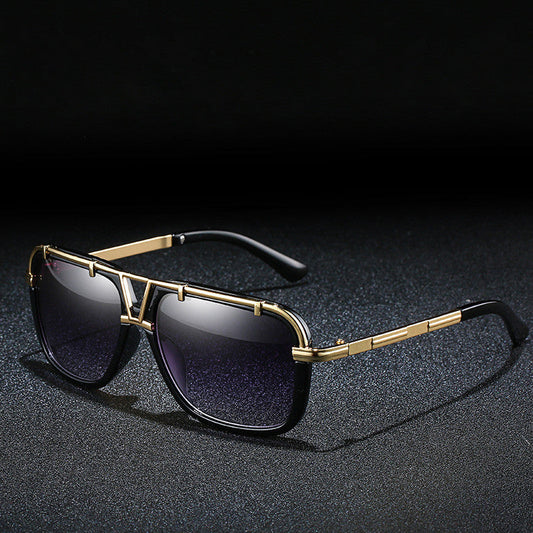 Oversized PC Lens Sunglasses – Unisex Large Frame for Driving, Fishing & Outdoor Wear