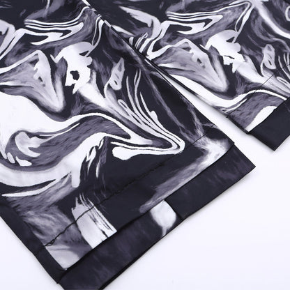 Tie Dye Pants Men's Loose Street Straight