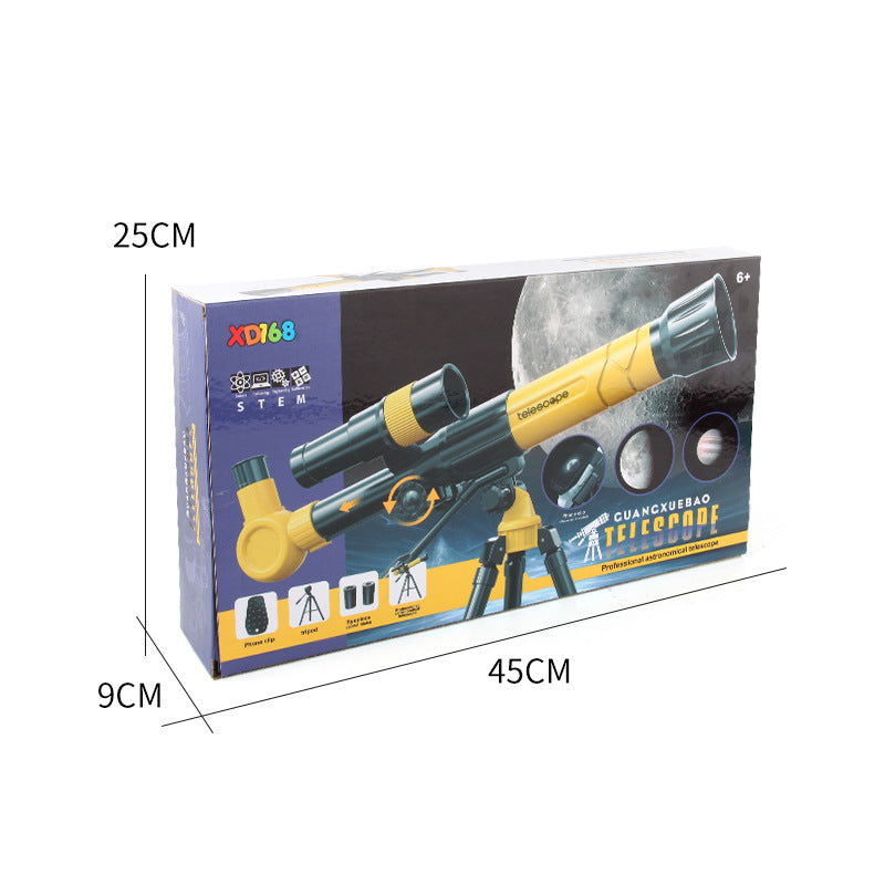 Compatible avec Apple, le meilleur télescope astronomique 150X pour enfants débutants avec trépied