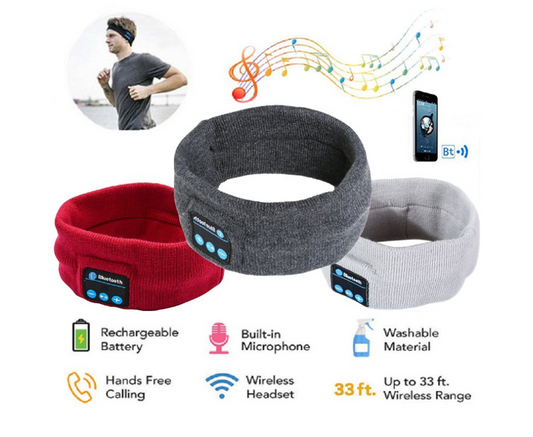 Auriculares Bluetooth inalámbricos estéreo deportivos con diadema