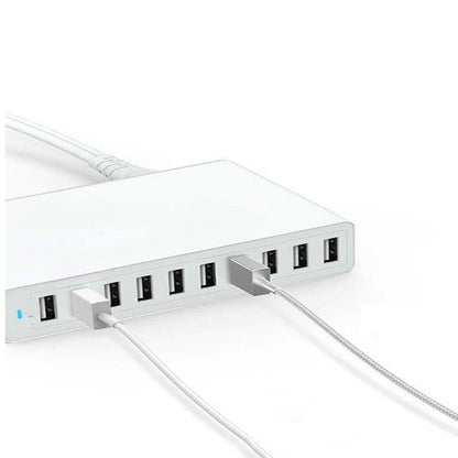 Chargeur de bureau USB pour téléphone portable Android 10