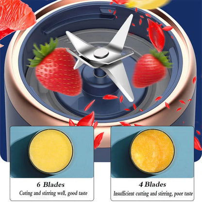 GoBlend 6X Portable Mixer – Powerful Compact Blender for Shakes & Smoothies