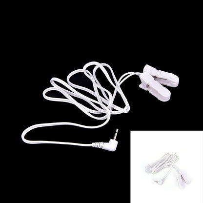 Pinza para la oreja con masaje, accesorio electrónico de pulsos de 3,5 mm