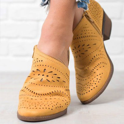 European American Hollow Low Shoes