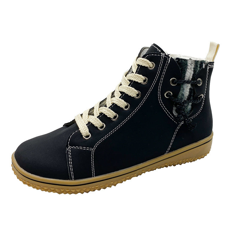 Botas Martin cortas de algodón para mujer para invierno