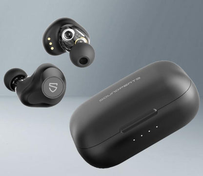 Auriculares inalámbricos Bluetooth de doble controlador dinámico