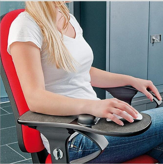 Support de Bras d'Ordinateur Tapis de Souris Repose-Poignet Antidérapant Support de Main pour Table et Chaise Double Usage