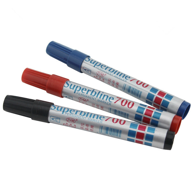 Oil-based markers are not fading