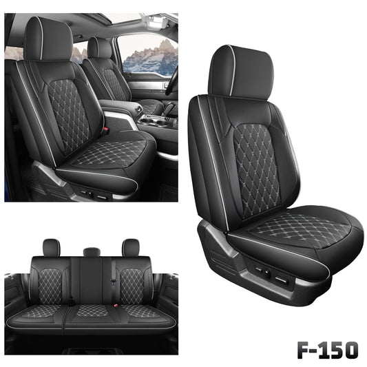 Umbrauto Truck Seat Cover for Ford-150 Series,Grey