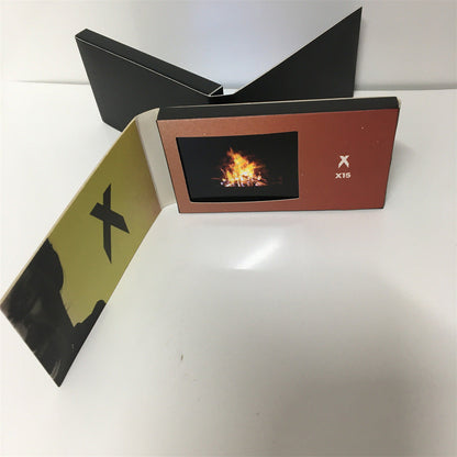 Carte de remerciement Fête des Mères 520 Carte de Noël Thanksgiving Carte vidéo 2 4 pouces Carte d'anniversaire