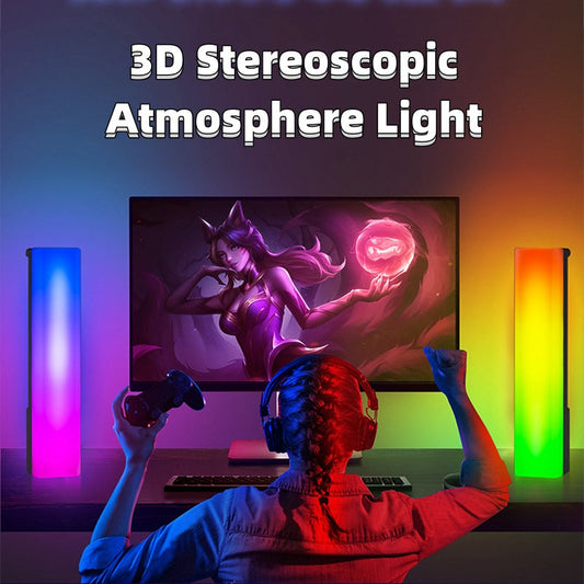 USB Atmosphere Ambient Light Bar – Wall & Desk Mood Lighting for Gaming, Streaming & Home Décor