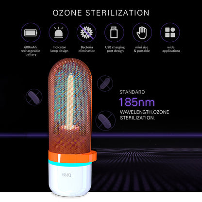 Lámpara germicida UV recargable por USB