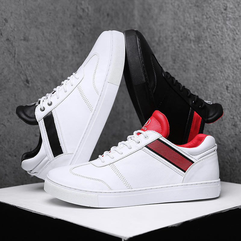 Chaussures en cuir grande taille pour hommes