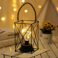 Christmas Party Hanging Modeling Bedroom Wrought Iron Table Lamp