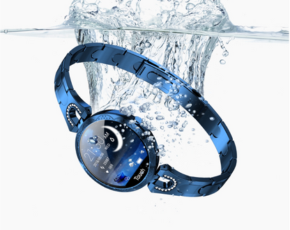 Montre intelligente de mode pour femmes Dispositif portable étanche Moniteur de fréquence cardiaque Montre intelligente de sport pour femmes Mesdames
