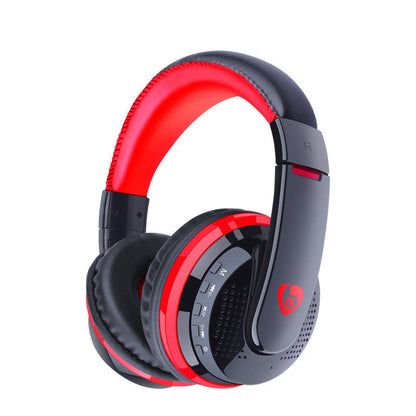 Auriculares inalámbricos azules de diadema
