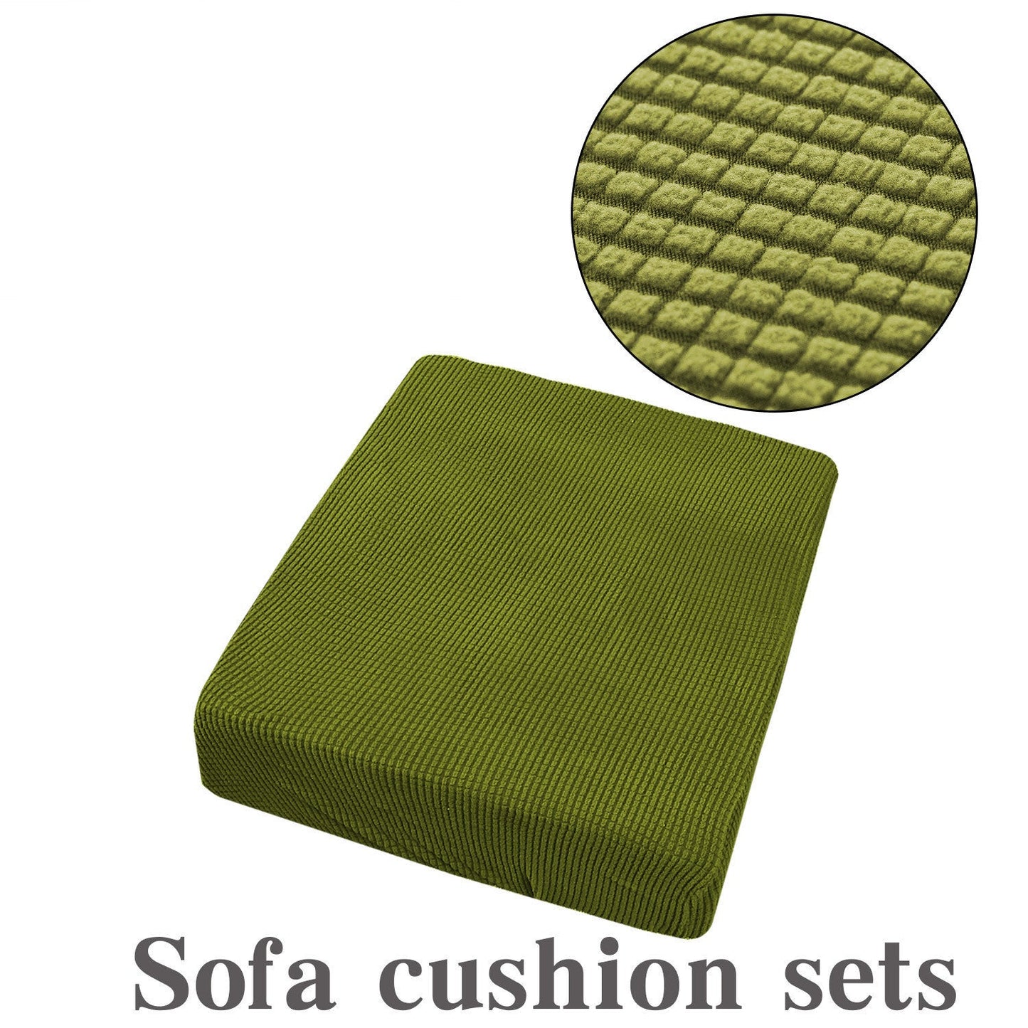 Funda de Sofá Impermeable de Pana, Fundas Elásticas Antideslizantes para Cojines, Protector Lavable de Muebles para Sala de Estar y Reclinable