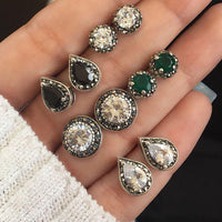 Jewelry dazzling crystal boho earrings earrings