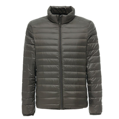 Doudoune légère pour homme Col montant Grande taille