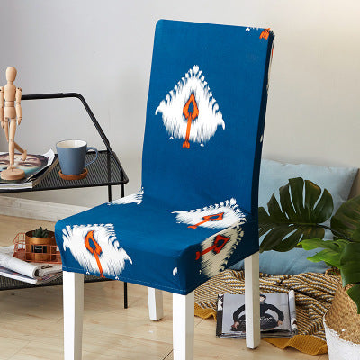 Funda de silla para el hogar, funda de silla de hotel, funda de silla para paquete, funda de silla elástica siamesa, funda de silla de oficina para ordenador