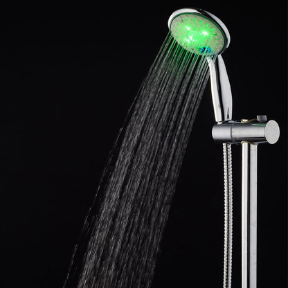 Pommeau de douche à affichage numérique à contrôle de température à trois couleurs pour nouveau produit haut de gamme