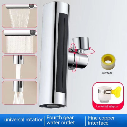 Multi-Gear Copper Faucet Extender Sprinkler