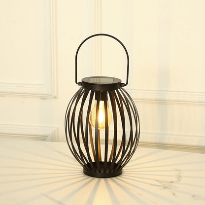 Solar Iron Lamp Outdoor Yard Lamp Garden Lawn Lamp