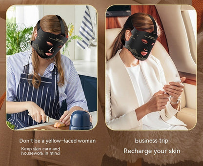 Nouvel appareil de beauté à photothérapie infrarouge Masque de beauté LED couleur pour le rajeunissement de la peau