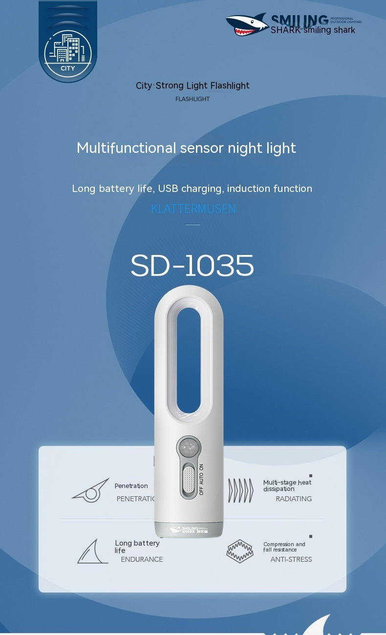 Lampe de chevet multifonctionnelle de secours en cas de panne de courant avec protection oculaire pour le sommeil