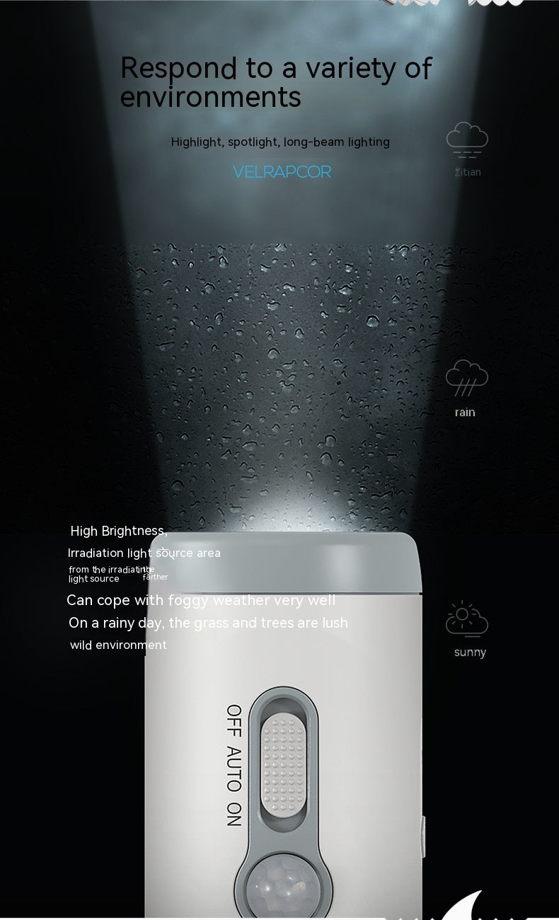 Lampe de chevet multifonctionnelle de secours en cas de panne de courant avec protection oculaire pour le sommeil