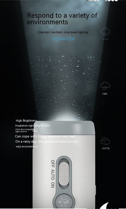 Lampe de chevet multifonctionnelle de secours en cas de panne de courant avec protection oculaire pour le sommeil