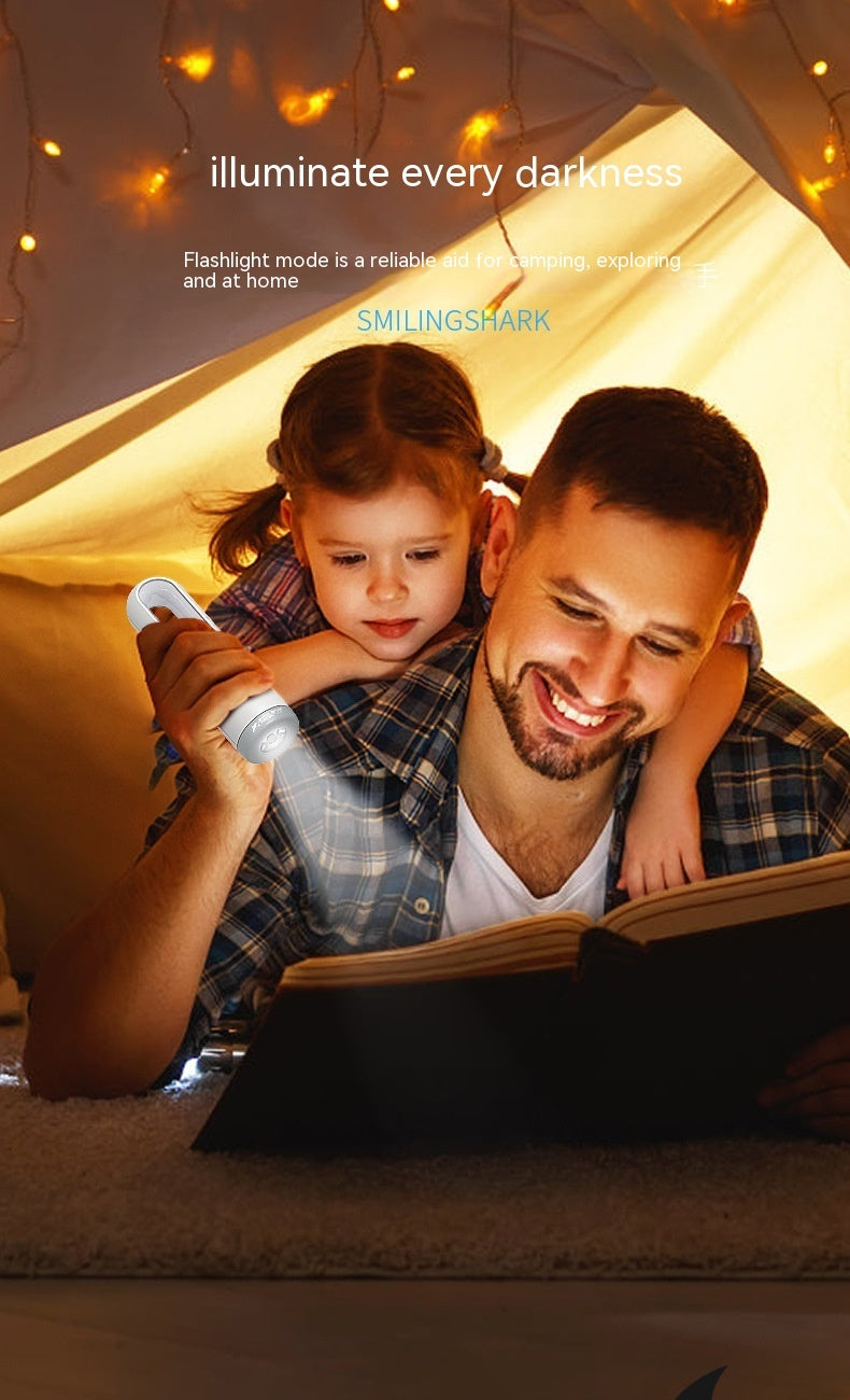 Lampe de chevet multifonctionnelle de secours en cas de panne de courant avec protection oculaire pour le sommeil