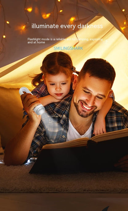 Lampe de chevet multifonctionnelle de secours en cas de panne de courant avec protection oculaire pour le sommeil