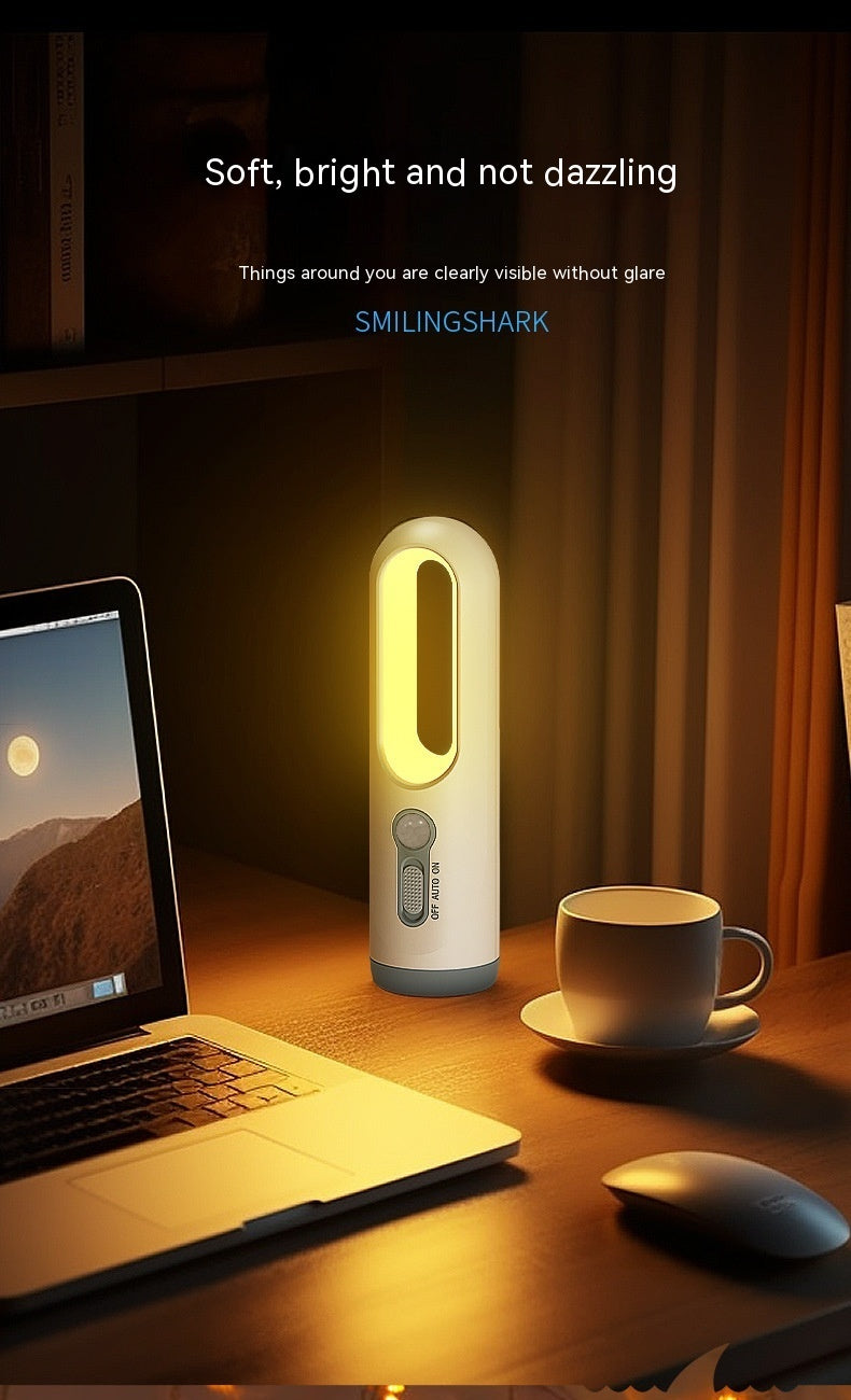 Lampe de chevet multifonctionnelle de secours en cas de panne de courant avec protection oculaire pour le sommeil