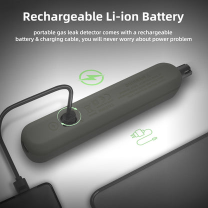 Rechargeable Combustible Gas Detector