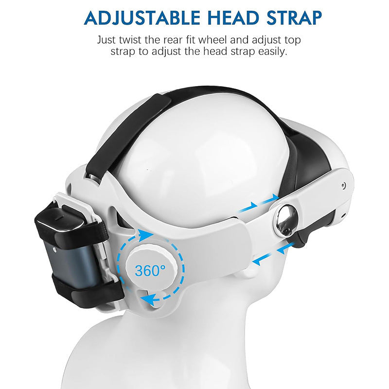 Accessoires VR de casque de réduction de poids de puissance Elite Head Wear