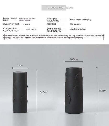 Simple Luxury Modern Ceramic Flower Arrangement Decorative Flower Vase