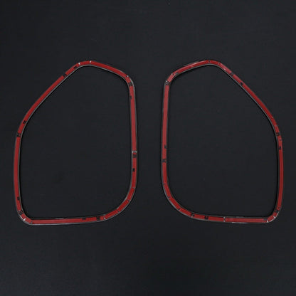 Suitable For 20-22 ROOX40 Series Interior Door Audio Frame Modification Decoration Strip Stainless Steel