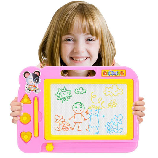 Pizarra de dibujo magnética para niños