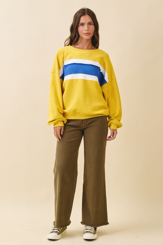Wide Leg Raw Hem Denim Pants