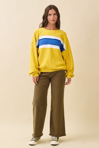 Wide Leg Raw Hem Denim Pants