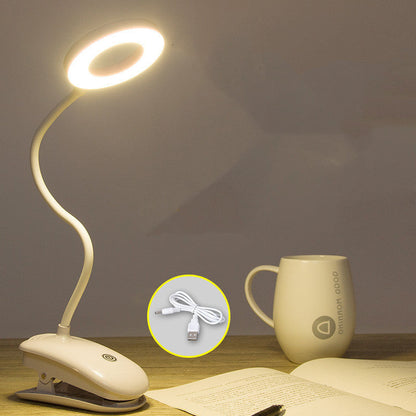 Lampe de bureau rechargeable à pince