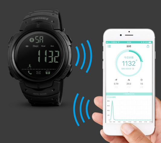 Montre intelligente d'extérieur – Montre connectée sport multifonction pour Android et iOS